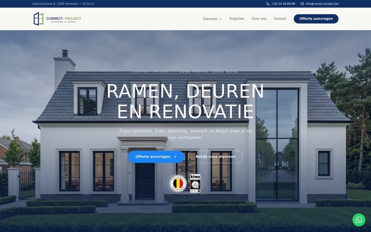 Correct Project website