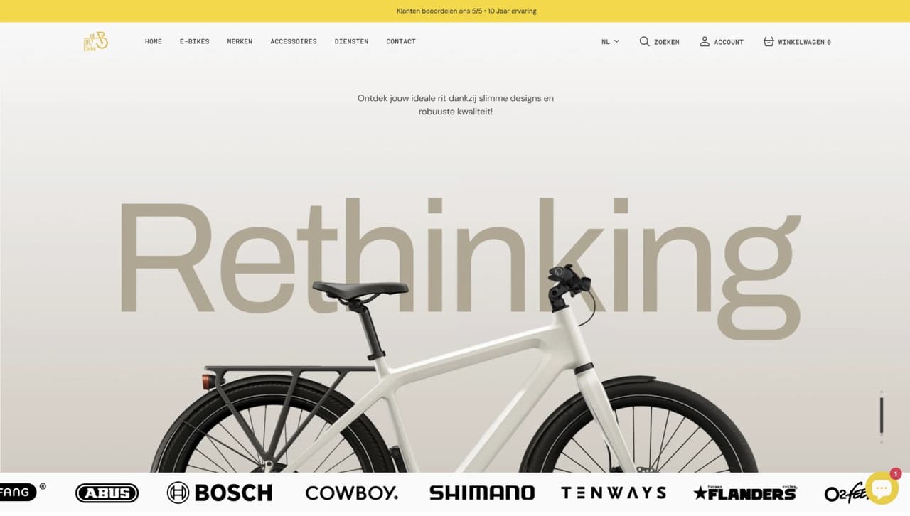 Drebike website